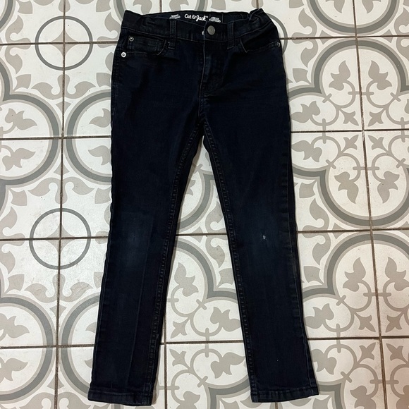 Boys black Cat & Jack jeans - Picture 1 of 1